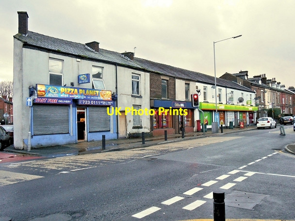 Photo 6"x4" Shops on Ainsworth Road Radcliffe\/SD7807 c2014