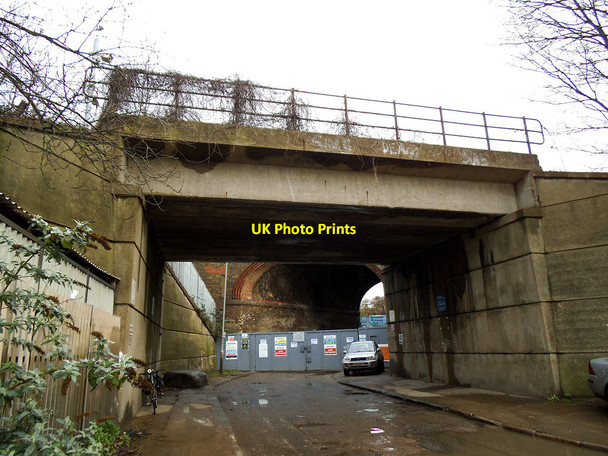 Photo 6"x4" Bolina Road, southernmost bridge Deptford\/TQ3677 c2014