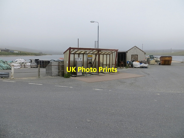 Photo 6"x4" Filling station, Mid Yell Mid Yell c2013