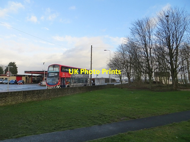 Photo 6"x4" Bus, Haddington Road Tranent c2014