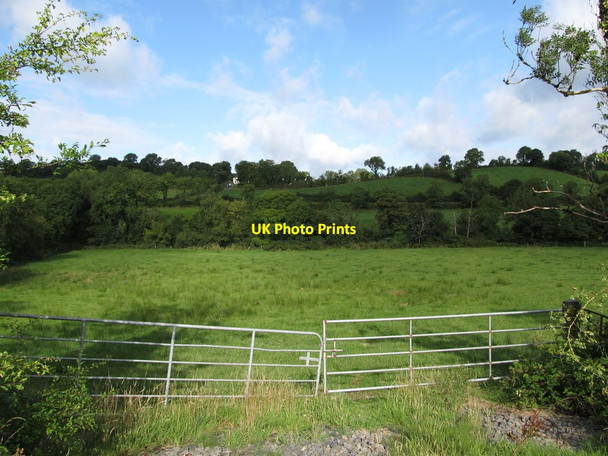 Photo 6"x4" View west across the valley of a tributary of the Maudebawn River Madabawn c2013