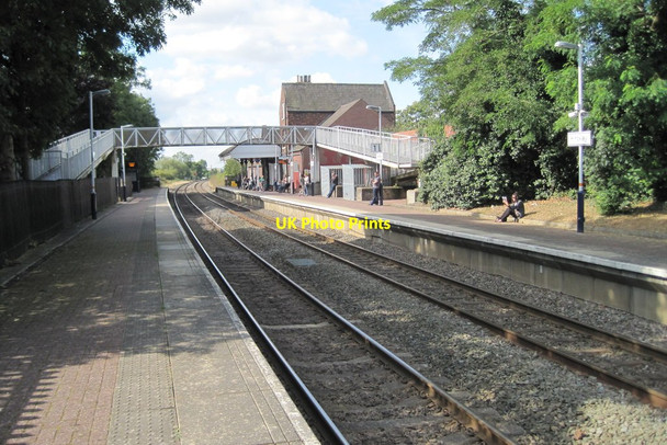 Photo 6"x4" Hinckley railway station, Leicestershire Hinckley c2012