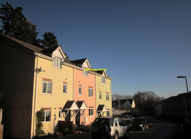 Photo 6"x4" Houses on Sunnybank, Newton Abbot Newton Abbot c2014