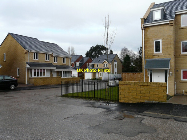 Photo 6"x4" New houses on Pudding Lane Broadbottom c2014