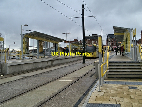 Photo 6"x4" Oldham Mumps Metrolink Stop Oldham c2014