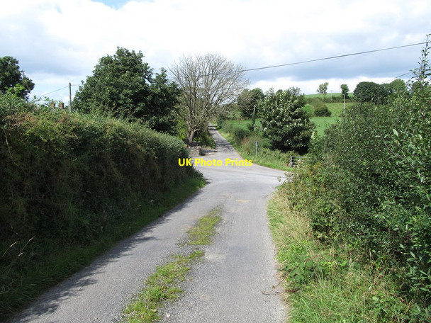 Photo 6"x4" Approaching the cross roads near the Pound Lough Madabawn c2013