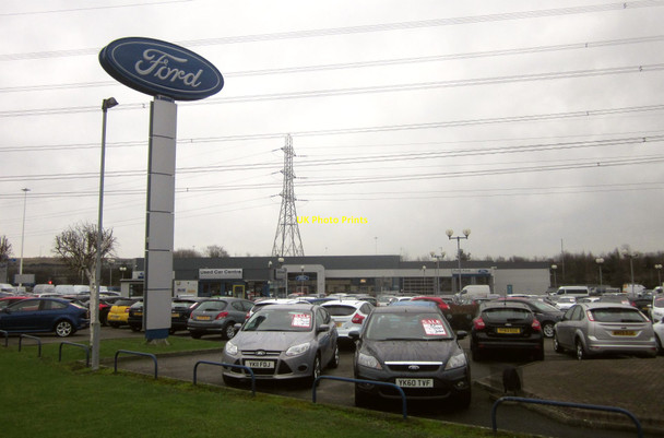 Photo 6"x4" Ford dealership, Glasshoughton Pontefract c2014