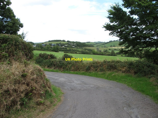 Photo 6"x4" View east from a bend on the Clonraw Road Madabawn c2013