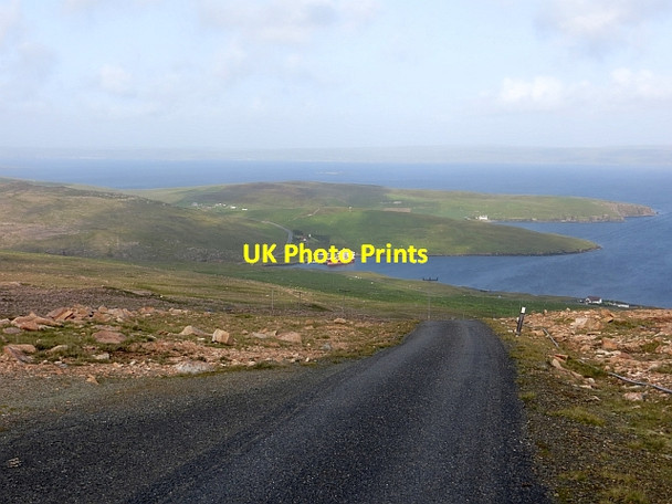 Photo 6"x4" Road, Collafirth Hill North Collafirth c2013