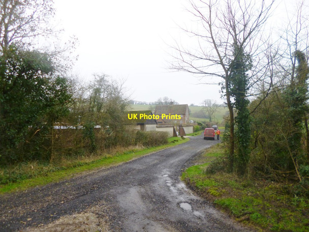 Photo 6"x4" Barford Down Farm Morgan's Vale c2014