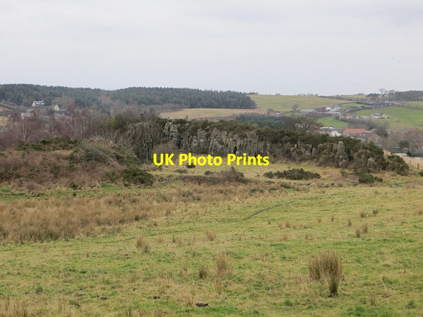 Photo 6"x4" One of the Craigbank Quarries Avonbridge c2014