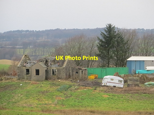 Photo 6"x4" Ruin, Craigend Avonbridge c2014