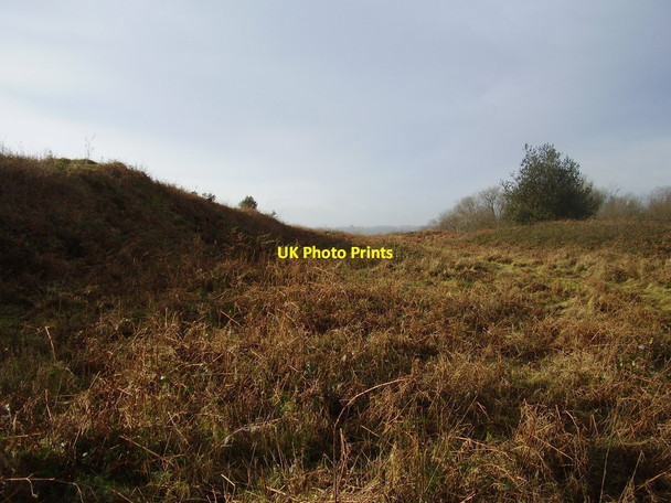 Photo 6"x4" Dumpton Hillfort Beacon\/ST1705 c2014