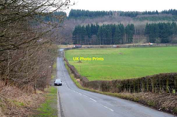 Photo 6"x4" Minor road at Bangour Wester Dechmont c2014