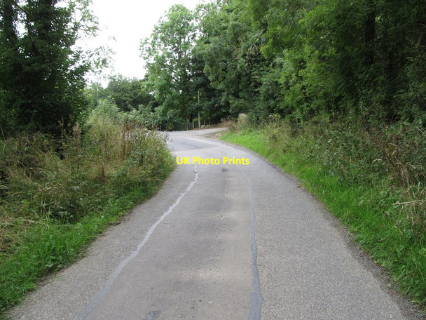 Photo 6"x4" Gas pipeline-laying scar in the Corraneary Road Madabawn c2013