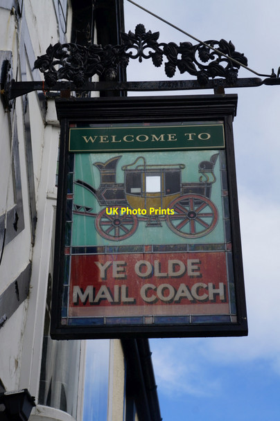 Photo 6"x4" Ye Olde Mail Coach, High Street, Conwy Conwy c2014