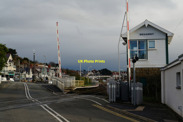 Photo 6"x4" Deganwy Train Station Conwy c2014