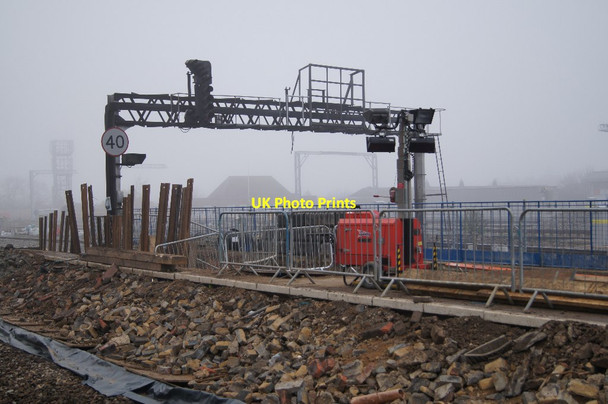 Photo 6"x4" End of platform 3 (Reading) Reading c2013