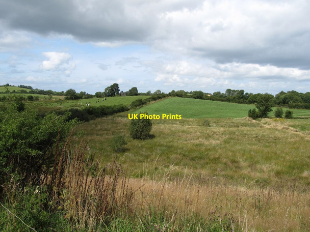 Photo 6"x4" Inter-drumlin wetland in Knocknalosset TD Madabawn c2013