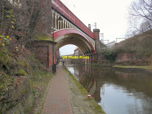 Photo 6"x4" Rochdale Canal at Castlefield Manchester c2014