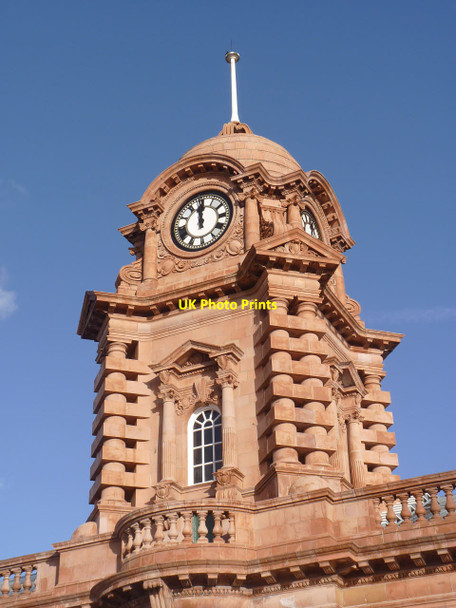 Photo 6"x4" Nottingham Midland Station tower Nottingham\/SK5641 c2014