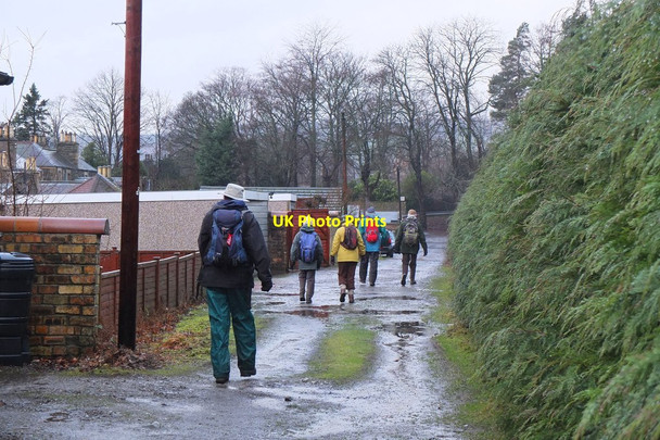 Photo 6"x4" Lane near Peebles Hydro Peebles\/NT2540 c2014