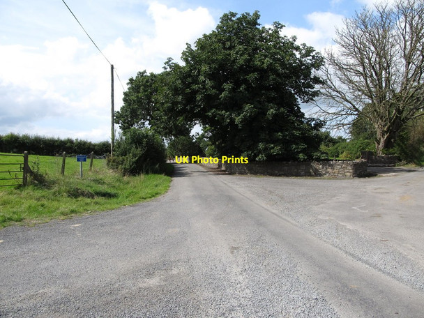 Photo 6"x4" The road west to Corraneary from the cross roads Madabawn c2013