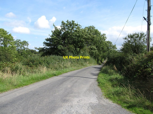 Photo 6"x4" The road east towards Cullies Cross Roads Madabawn c2013
