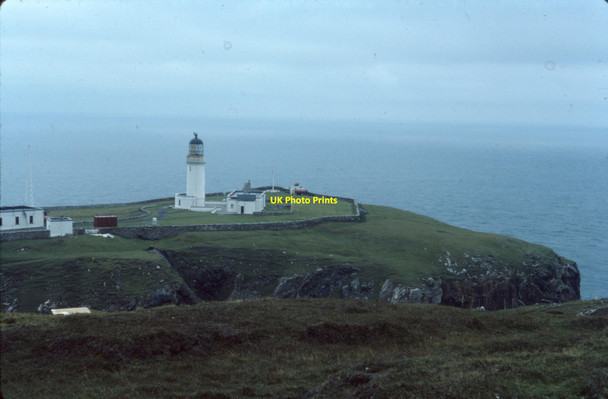 Photo 6"x4" The lighthouse at Cape Wrath Cape Wrath c1977