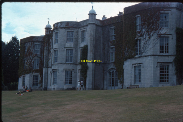 Photo 6"x4" Bay windows on the east front of Plas Newydd Vaynol Hall c1976