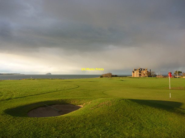 Photo 6"x4" Coastal East Lothian ; Winterfield Golf Course, Dunbar Dunbar c2014