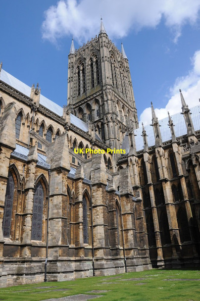 Photo 6"x4" Tower of Lincoln Cathedral Lincoln c2013