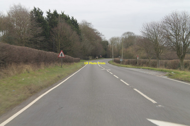 Photo 6"x4" Junction on Norwich Road (A1067) Bexfield c2014