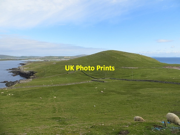 Photo 6"x4" Fields, Sumburgh Head Grutness c2013