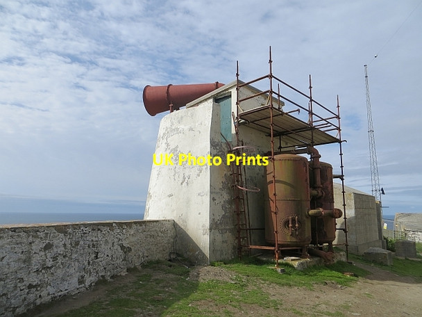 Photo 6"x4" Foghorn, Sumburgh Head Grutness c2013