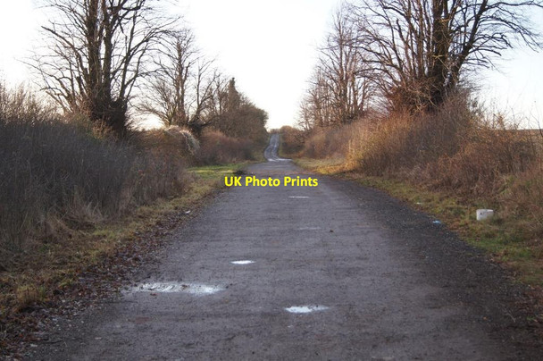 Photo 6"x4" Alresford Drove heading west Weston Colley c2013