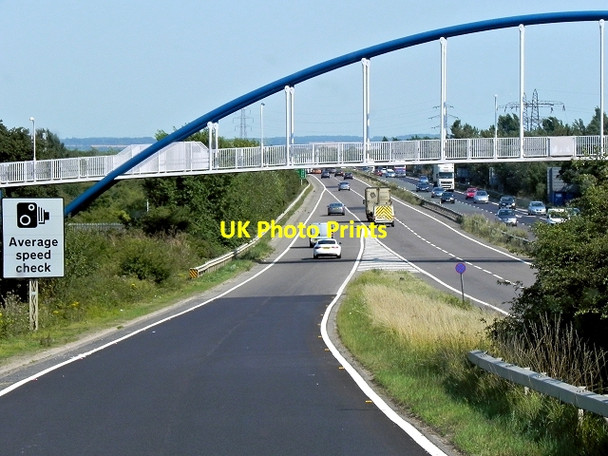 Photo 6"x4" Sliproad onto the Eastbound A14 at Milton Milton\/TL4762 c2013