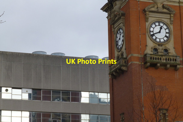 Photo 6"x4" Victoria Clock Tower Nottingham\/SK5641 c2014