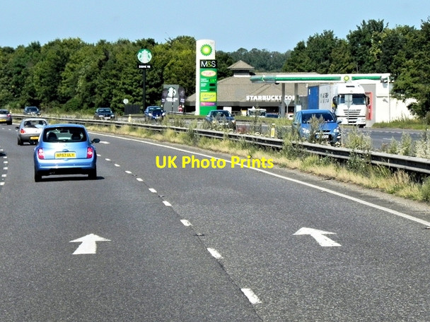 Photo 6"x4" BP Service Station on the A14 Exning c2013