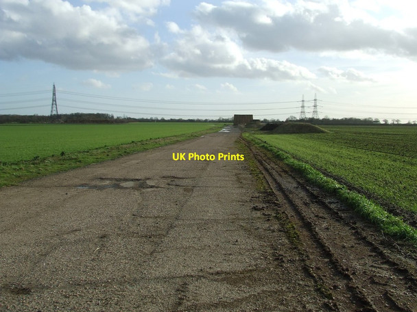 Photo 6"x4" Former Runway Clopton Corner c2014