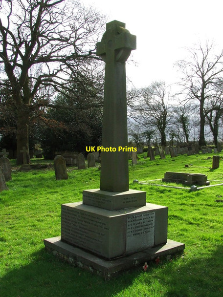 Photo 6"x4" War Memorial Worlingworth c2014