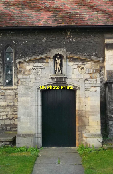 Photo 6"x4" Porch, St Andrew the Less Church Cambridge\/TL4658 c2014