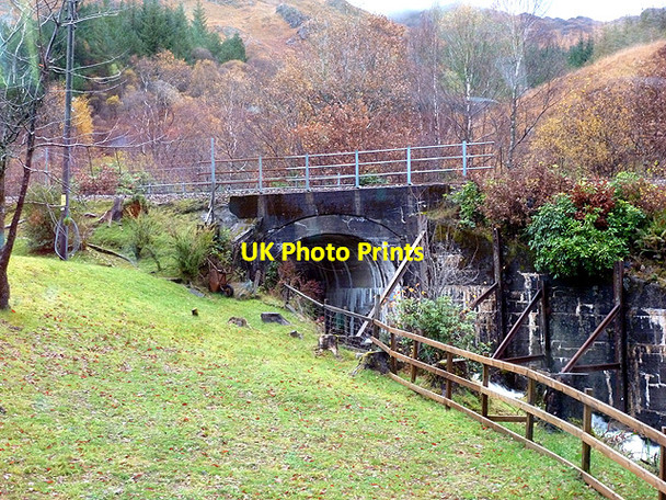 Photo 6"x4" Railway bridge over Allt a' Choire Dhuibh Glenfinnan c2012