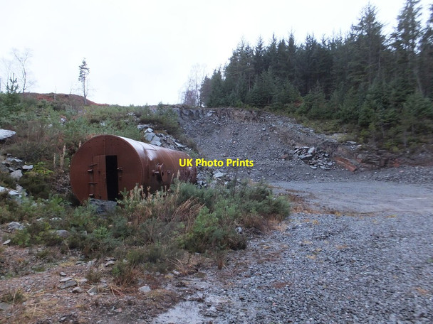 Photo 6"x4" Quarry, Longart Forest Gorstan c2014