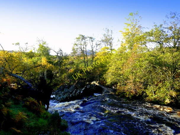 Photo 6"x4" Blackwater River, near Inchlumpie Cnoc Ruadh c2008