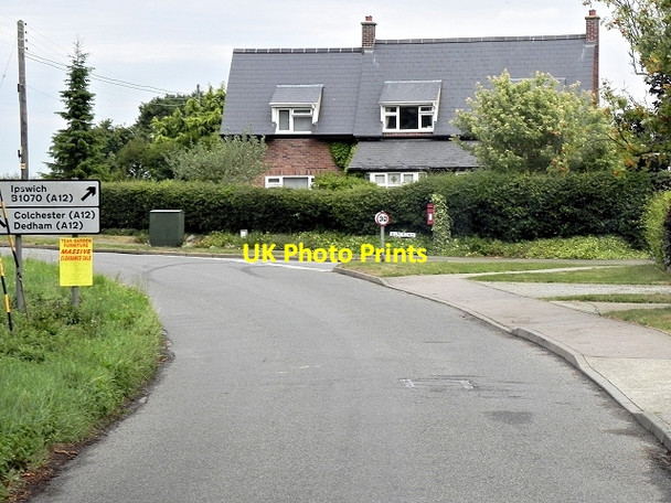 Photo 6"x4" Hadleigh Road, East Bergholt East Bergholt c2013