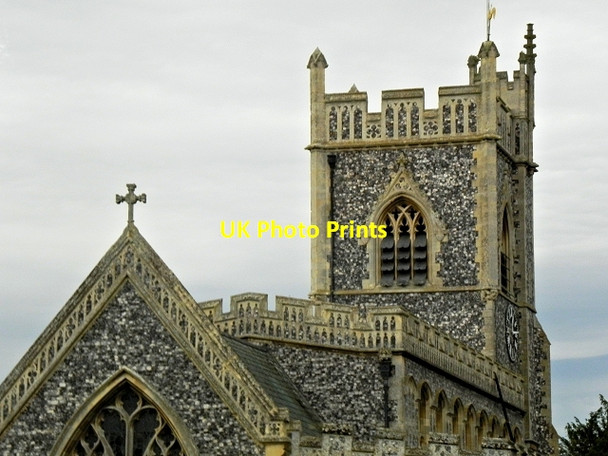 Photo 6"x4" The Parish Church of Stratford St Mary (Tower) Dedham c2013