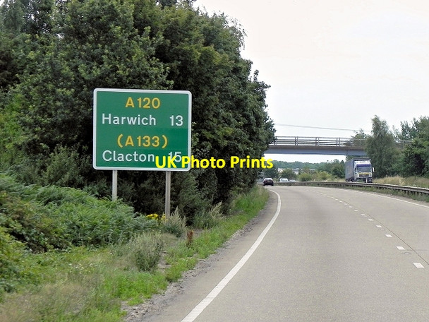 Photo 6"x4" A120, Colchester Bypass Fox Street c2013