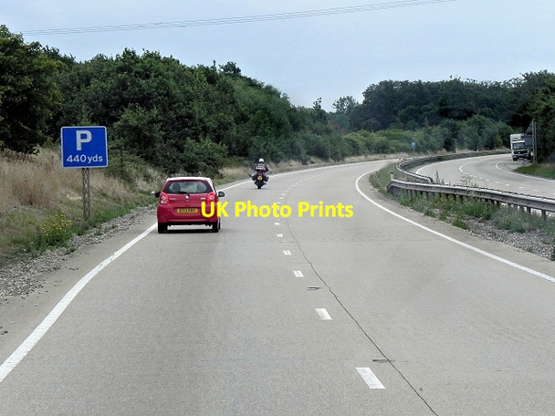 Photo 6"x4" Eastbound A120 near Elmstead Elmstead\/TM0626 c2013