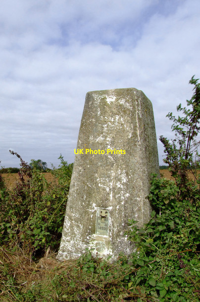 Photo 6"x4" Hotham Hill Ordnance Survey Trig Pillar Hotham c2009